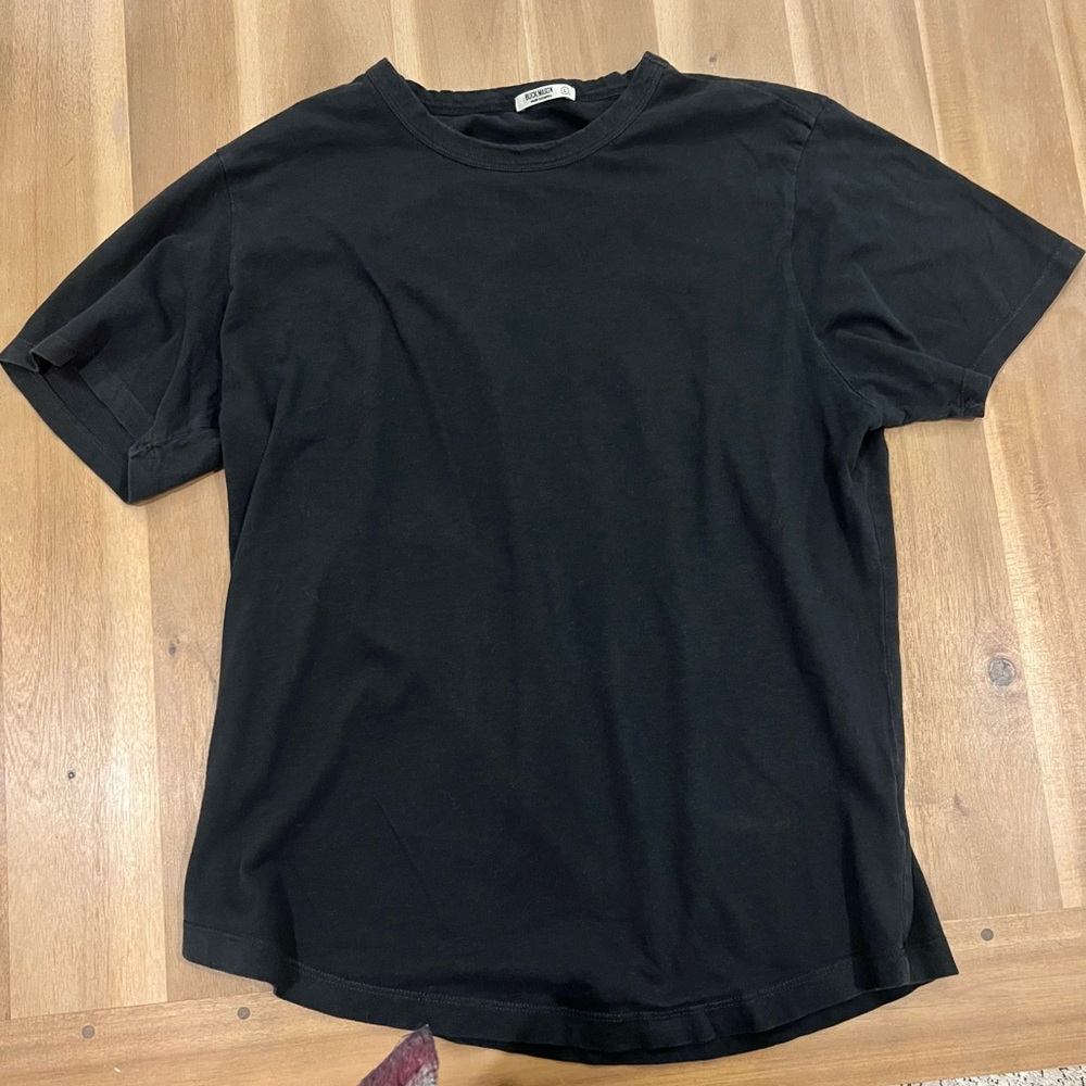 Buck Mason Black Large Tall T-shirt Men